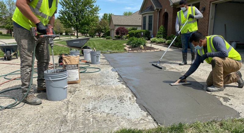 Cement Resurfacing in West Des Moines, IA