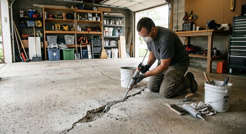 Concrete Crack Sealing in Corpus Christi, TX