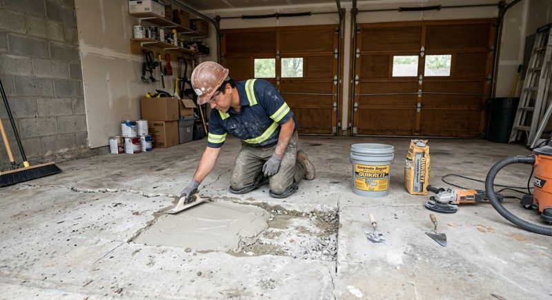 Concrete Floor Repair in Des Moines, IA