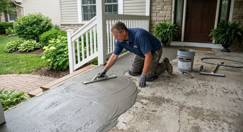 Concrete Resurfacing in West Des Moines, IA