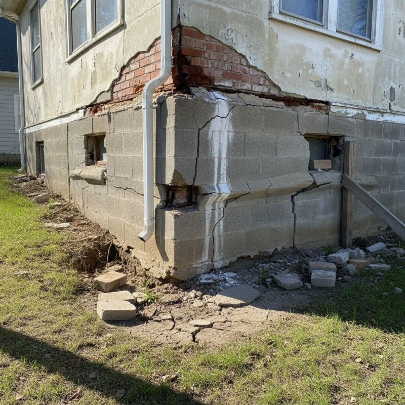 Cracked Foundation Repair in Columbus, OH