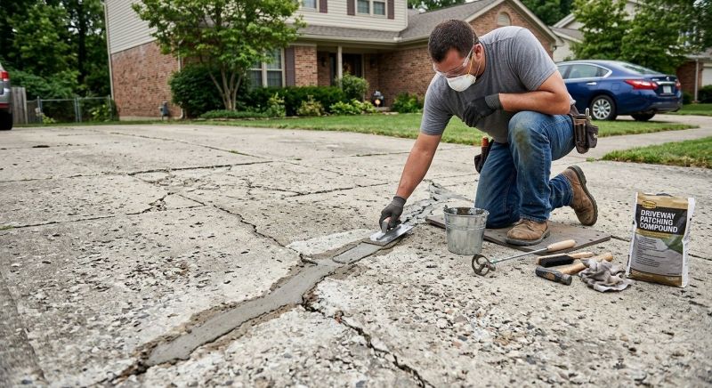 Driveway Curb Repair in Des Moines, IA