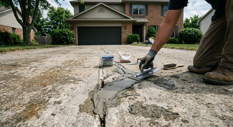 Driveway Slab Repair in Corpus Christi, TX