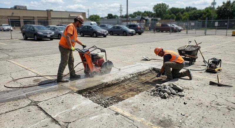 Pool Slab Repair in West Des Moines, IA